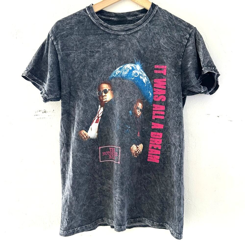 Notorious B.I.G Biggie‎ Smalls "It Was All A Dream" Short Sleeve T Shirt Small